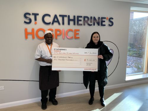 SHW’s gift to St Catherine’s Hospice